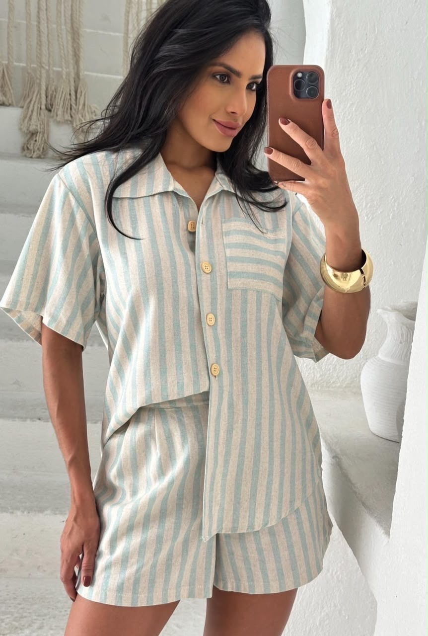 Conjunto linho 