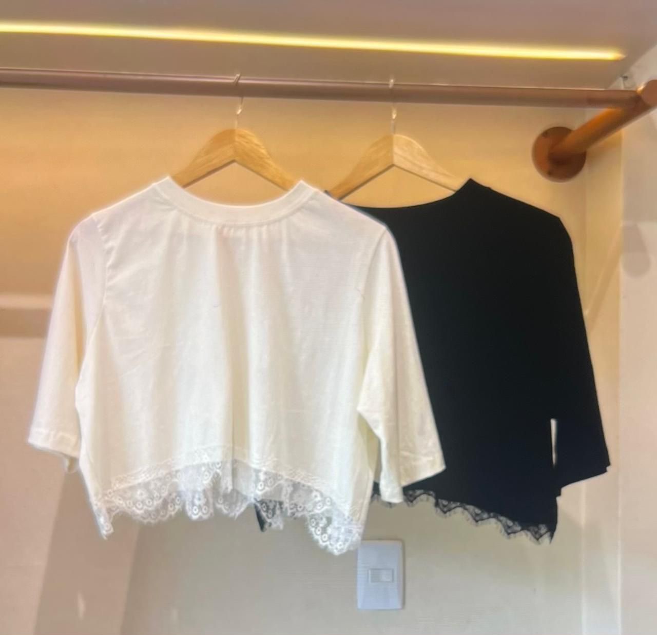 Cropped renda 
