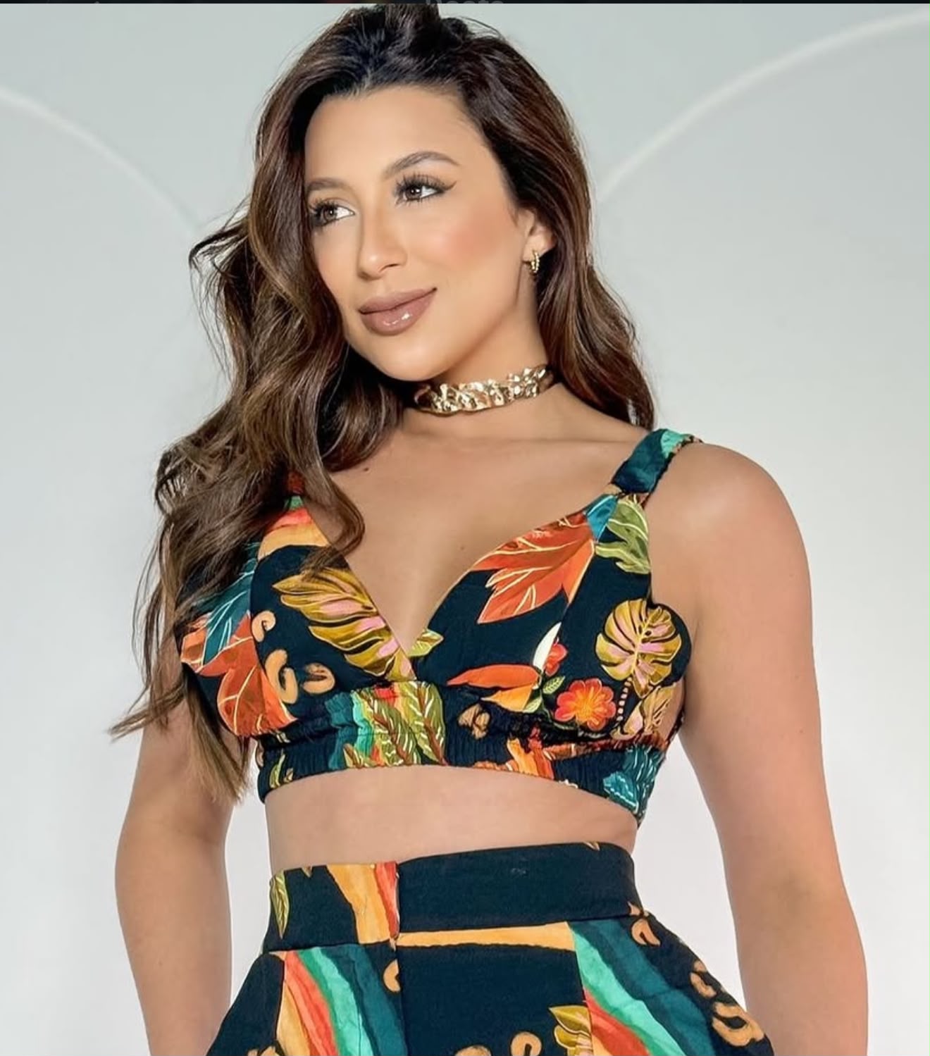 Cropped estampa 